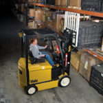 ERC22-35VG - Carrello elettrico controbilanciato a 4 ruote con gommatura cushion