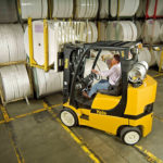 GLC40-55VX - Carrello elevatore controbilanciato compatto con motori GPL