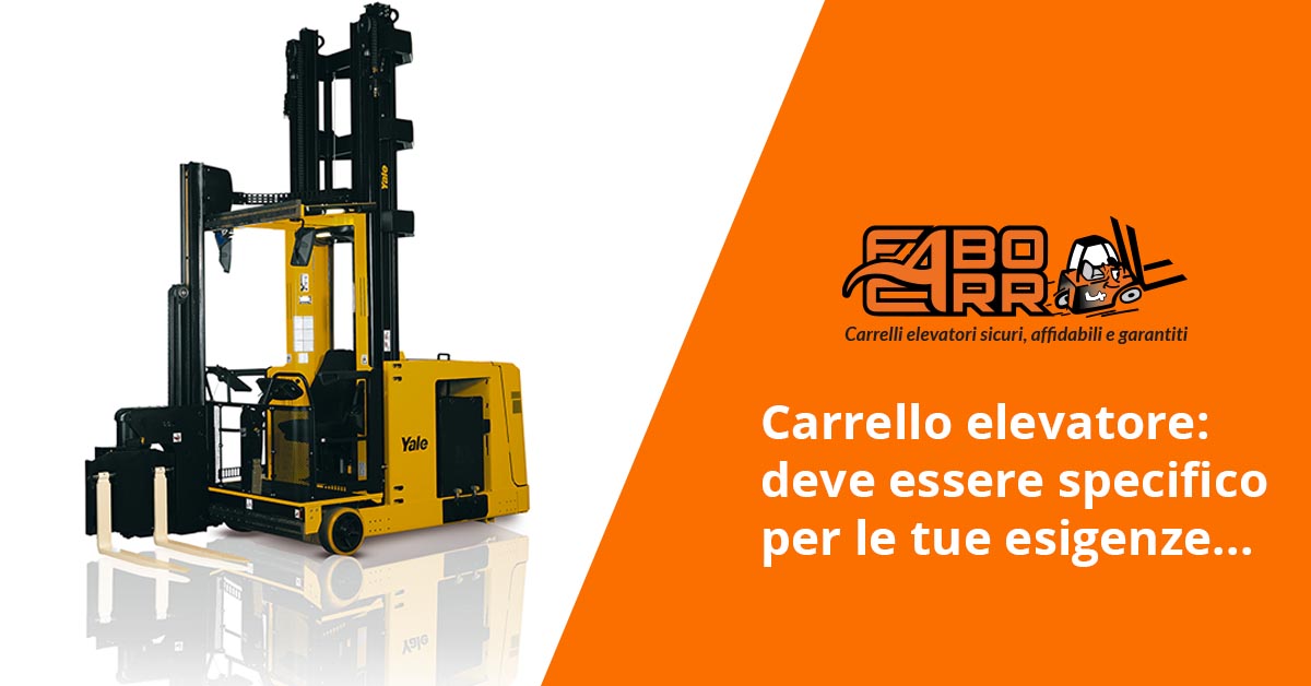 carrello elevatore per le tue esigenze